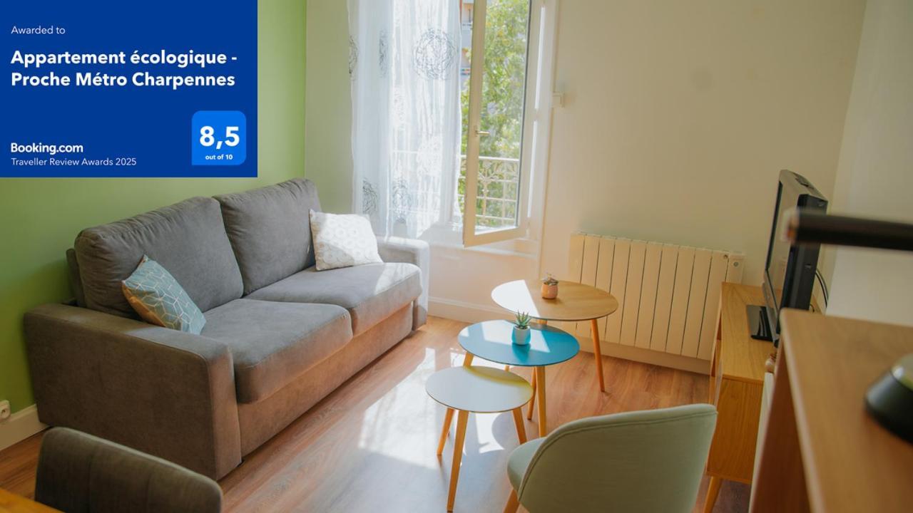 Appartement Ecologique - Proche Metro Charpennes Villeurbanne Zewnętrze zdjęcie